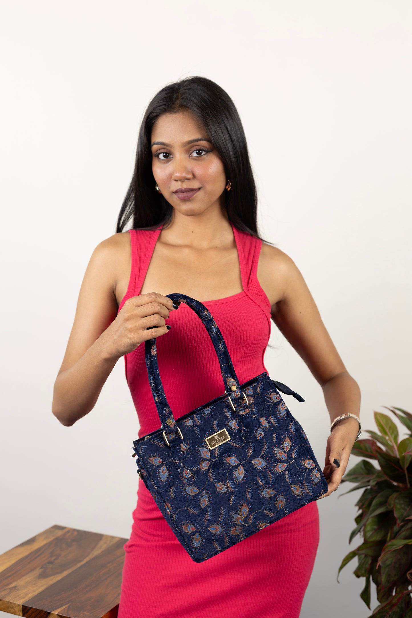 Majestic Mini Peacock Tote