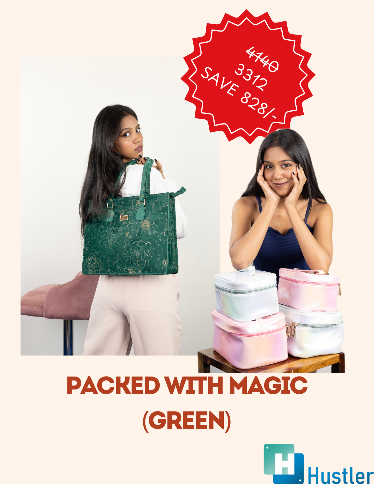 Packed With Magic Green (SAVE RS.828/-)