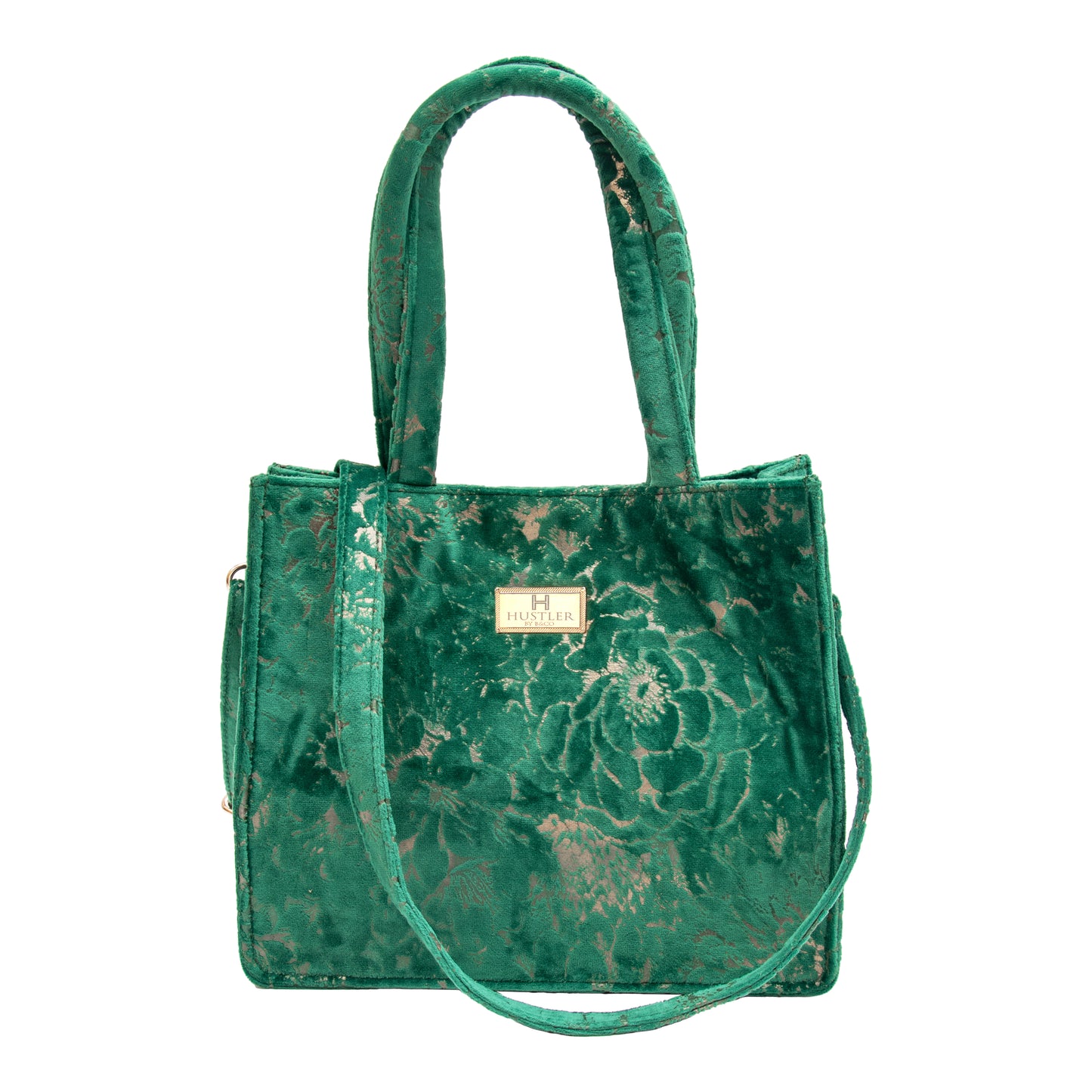 Majestic Mini Green Rose Tote