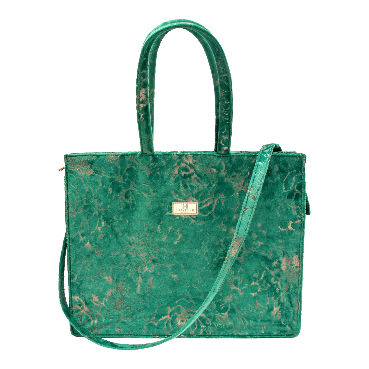 Weightless Wonder Green Rose Tote