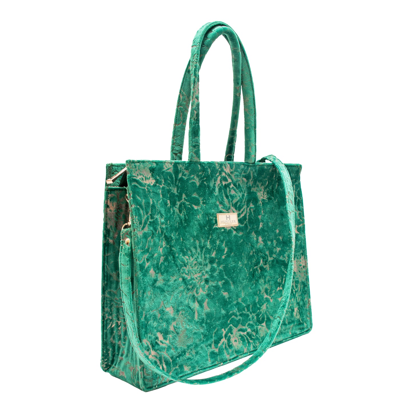 Weightless Wonder Green Rose Tote